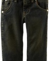 Wrangler Boys 2-7 Relaxed Fit Straight Leg Jean, Rolling River, 5