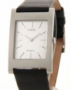 Guess Contemporary Leather Mens Watch G65043G