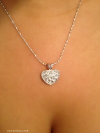Heart Pave Crystals Pendant Necklace, Swarovski Elements 18k White Gold Plated Jewelry, Perfect for Every Occasion, Valentines, Gift, Birthday, Anniversary, Wedding, Prom--Arrives in Gift Box Heart Pave Crystals Pendant Necklace, Swarovski Elements 18k White Gold Plated Jewelry, Perfect for Every Occasion, Valentines, Gift, Birthday, Anniversary, Wedding, Prom--Arrives in Gift Box