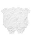 Style them simply. Mixing, matching and layering come easy with a supply of basic bodysuits from this Carter's 5-pack.