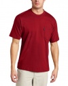 Key Industries Men's Big-Tall Short Sleeve Heavyweight Pocket Tee Shirt