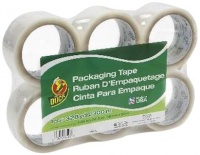 Duck Brand Commercial Grade Packaging Tape, 1.88 Inches x 54.6 Yards, 6 Rolls per Pack, Clear (240053) Duck Brand Commercial Grade Packaging Tape, 1.88 Inches x 54.6 Yards, 6 Rolls per Pack, Clear (240053)