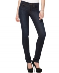 In a classic dark wash, look sleek & chic in this Joe's Jeans skinny style! In a classic dark wash, look sleek & chic in this Joe's Jeans skinny style!