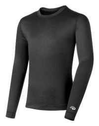 Duofold by Champion Youth Varitherm Mid-Weight 2-Layer Thermal Crew, Black, XSmall Duofold by Champion Youth Varitherm Mid-Weight 2-Layer Thermal Crew, Black, XSmall