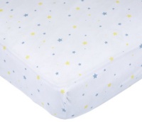 Carter's Easy Fit Printed Crib Fitted Sheet, Star Carter's Easy Fit Printed Crib Fitted Sheet, Star