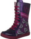 Agatha Ruiz De La Prada Kids 121965 Boot (Toddler/Youth),Purple,26 (US 9.5 Toddler) M US