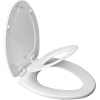 Mayfair 183EC 000 NextStep Child/Adult Built-in Potty Seat with Lift-Off Hinges, Elongated, White