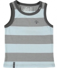 LRG - Kids Boys 2-7 Toddler Striped Tank Top, Crystal Blue, 4/Toddler LRG - Kids Boys 2-7 Toddler Striped Tank Top, Crystal Blue, 4/Toddler