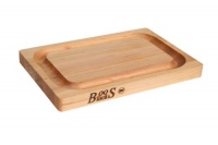 John Boos 209 Chop-N-Slice 12 by 8 by 1-Inch Cutting Board with Deep Juice Groove John Boos 209 Chop-N-Slice 12 by 8 by 1-Inch Cutting Board with Deep Juice Groove