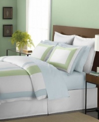 Martha Stewart Thompson Square King Duvet Cover Blue/Green/White Martha Stewart Thompson Square King Duvet Cover Blue/Green/White