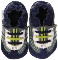 Robeez Soft Soles Braedon Slip On (Infant/Toddler/Little Kid),Blue/Lime,0-6 Months (1-2 M US Infant) Robeez Soft Soles Braedon Slip On (Infant/Toddler/Little Kid),Blue/Lime,0-6 Months (1-2 M US Infant)