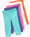 Take dresses and shirts from warm weather to cool with a pair of these capri leggings from Carters. (Clearance)