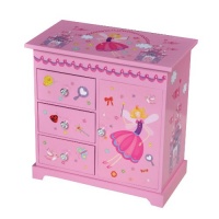 Mele & Co. Krista Girl's Musical Ballerina Jewelry Box , 9 1/4 x 5 1/2 x 9 Mele & Co. Krista Girl's Musical Ballerina Jewelry Box , 9 1/4 x 5 1/2 x 9