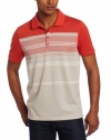 Perry Ellis Men's Striped Polo Shirt