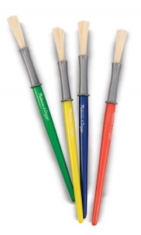 Melissa & Doug Medium Paint Brushes, Set of 4 Melissa & Doug Medium Paint Brushes, Set of 4