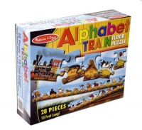 Melissa & Doug Alphabet Train Floor Puzzle Melissa & Doug Alphabet Train Floor Puzzle