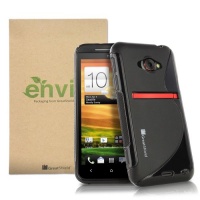 GreatShield Guardian S Series Slim Fit S-Line Design TPU Case for HTC EVO 4G LTE (Black) GreatShield Guardian S Series Slim Fit S-Line Design TPU Case for HTC EVO 4G LTE (Black)