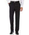 Always a classic look, these black striped pants from Lauren by Ralph Lauren instantly sharpen your dress look.