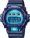 Casio Men's DW6900CC-2 G-Shock Metallic Blue Digital Sport Watch