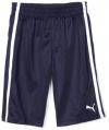 Puma - Kids Boys 2-7 Little Mesh Short, Navy, 4