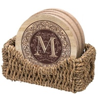 Thirstystone Seagrass Coaster Holder