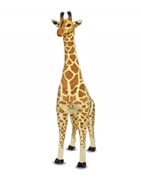 A plush five foot tall giraffe that will sure to impress your little one. A plush five foot tall giraffe that will sure to impress your little one.