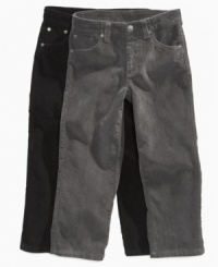 Give him classic fall style with these corduroy pants from Greendog. Give him classic fall style with these corduroy pants from Greendog.