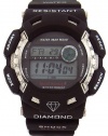 Mens Diamond Watch Black Digital G Shock Style KM King Master