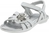 Stride Rite Joanna Sandal (Toddler/Little Kid),White/Silver,10.5 M US Little Kid