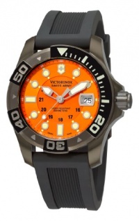 Victorinox Swiss Army Men's 241428 Dive Master 500 Orange Dial Watch Victorinox Swiss Army Men's 241428 Dive Master 500 Orange Dial Watch