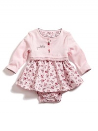 GUESS Baby Bodysuit Dress and Jacket with Head, PRINT (3/6M)