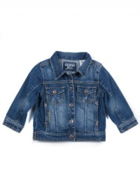 GUESS Denim Jacket, MEDIUM STONE (12M) GUESS Denim Jacket, MEDIUM STONE (12M)