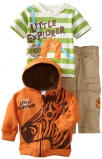Nannette Boys 2-7 3 Piece Little Explorer Pant Set, Open Orange, 24 Months Nannette Boys 2-7 3 Piece Little Explorer Pant Set, Open Orange, 24 Months
