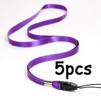 COSMOS Long Neck Strap Band 36-Inch Full Round Length Lanyard with Cosmos Cable Tie for Camera,Cell phone,iPod,mp3 mp4 PSP Wiimote ID Card Badge and other Electronic Devices - 5 pieces - Purple COSMOS Long Neck Strap Band 36-Inch Full Round Length Lanyard with Cosmos Cable Tie for Camera,Cell phone,iPod,mp3 mp4 PSP Wiimote ID Card Badge and other Electronic Devices - 5 pieces - Purple
