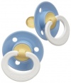 Gerber First Essentials 2 Pack Soft Center Latex Pacifier, Colors May Vary