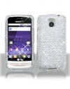 LG MS690 Optimus M Full Diamond Case - Silver