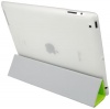 Luvvitt DOLCE Slim-fit Smart Cover Companion / Compatible TPU Case (Back Cover Only) for iPad 2 and iPad 3 - Transparent