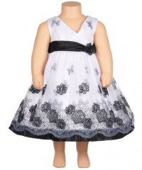Princess Faith Atlantica Dress with Diaper Cover (Sizes 12M - 24M) - black/white, 18 months Princess Faith Atlantica Dress with Diaper Cover (Sizes 12M - 24M) - black/white, 18 months