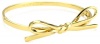 Kate Spade New York Skinny Mini Gold-Tone Bow Bangle Bracelet