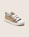 GUESS Kids Girls Little Girl Herritage Low-Top Sneakers, TAN (12.5)