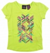 Baby Phat Girls Lime Punch Tribal Design T-shirt (4)