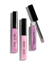 Create the illusion of fuller lips.This lip gloss formula is infused with brightening pearls that gives lips a luminous, glowing sheen with a hint of color. Give your lips a plumped up look. Comes in four gorgeous shades that work with a variety of Lip Colors, and flatter all complexions and ages (it's a NEW makeup artist favorite!)