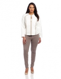 Calvin Klein Women's Center Front Zipped Jkt Calvin Klein Women's Center Front Zipped Jkt