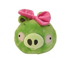 Angry Birds Plush 5-Inch Girl Piglet with Sound Angry Birds Plush 5-Inch Girl Piglet with Sound