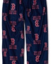 MLB Infant/Toddler Boys' Boston Red Sox Printed Pant, Navy, Small (2T)