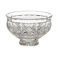 This stunning crystal bowl plays host to everything from candy to pot pourri, and serves as a dramatic display in your home. This stunning crystal bowl plays host to everything from candy to pot pourri, and serves as a dramatic display in your home.