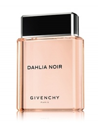 A fantasy flower. The first fragrance developed under the creative direction of Riccardo Tisci, Dahlia Noir embodies the mysterious, singular radiance of a woman's graceful power. Dahlia Noir is both feminine and sensual thanks to its floral and powdery facets, but also powerful and captivating with its woody base notes. This crystalline pink shower gel releases the fragrant notes of Dahlia Noir and is infused with birch sap and cotton extract to leave the skin soft and moisturized. A fantasy flower. The first fragrance developed under the creative direction of Riccardo Tisci, Dahlia Noir embodies the mysterious, singular radiance of a woman's graceful power. Dahlia Noir is both feminine and sensual thanks to its floral and powdery facets, but also powerful and captivating with its woody base notes. This crystalline pink shower gel releases the fragrant notes of Dahlia Noir and is infused with birch sap and cotton extract to leave the skin soft and moisturized.