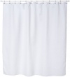 InterDesign York Shower Curtain, White