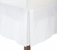 Fresh Ideas Tailored Poplin Bedskirt 14-Inch Drop Queen, White Fresh Ideas Tailored Poplin Bedskirt 14-Inch Drop Queen, White