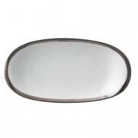 Bernardaud Athena Platinum Relish Dish Bernardaud Athena Platinum Relish Dish
